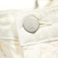 J Brand Paio di Pantaloni in Cotone in Crema