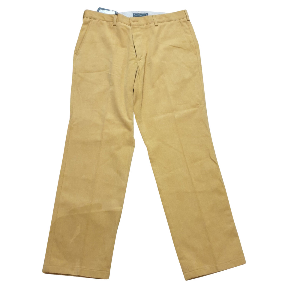 Henry Cotton's Trousers Cotton in Yellow