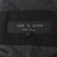 Rag & Bone Hose in Grau/Schwarz