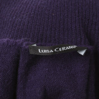 Luisa Cerano Knit dress in purple