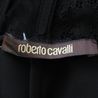 Roberto Cavalli Strapless lace dress