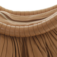 Loewe Leather handbag with pleats