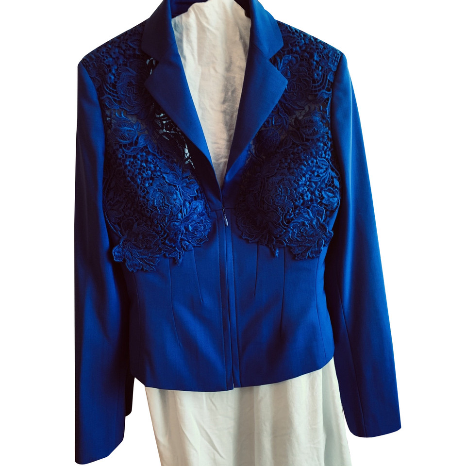 La Perla Veste/Manteau en Soie en Bleu