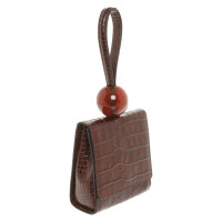 By Far Handbag Leather in Brown