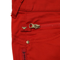 Armani Jeans Jeans aus Baumwolle in Rot