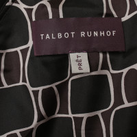 Talbot Runhof Bruine jurk