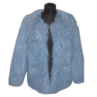 Other Designer Lambskin jacket in blue