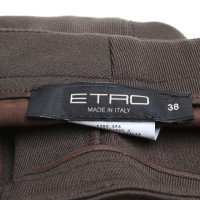 Etro trousers in brown