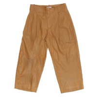 Vince Trousers Leather in Brown
