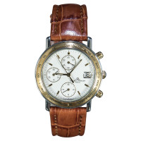 Baume & Mercier Montre-bracelet en Cuir en Marron