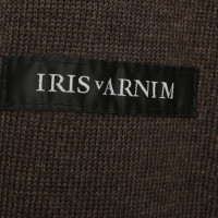 Iris Von Arnim Veste en cuir marron