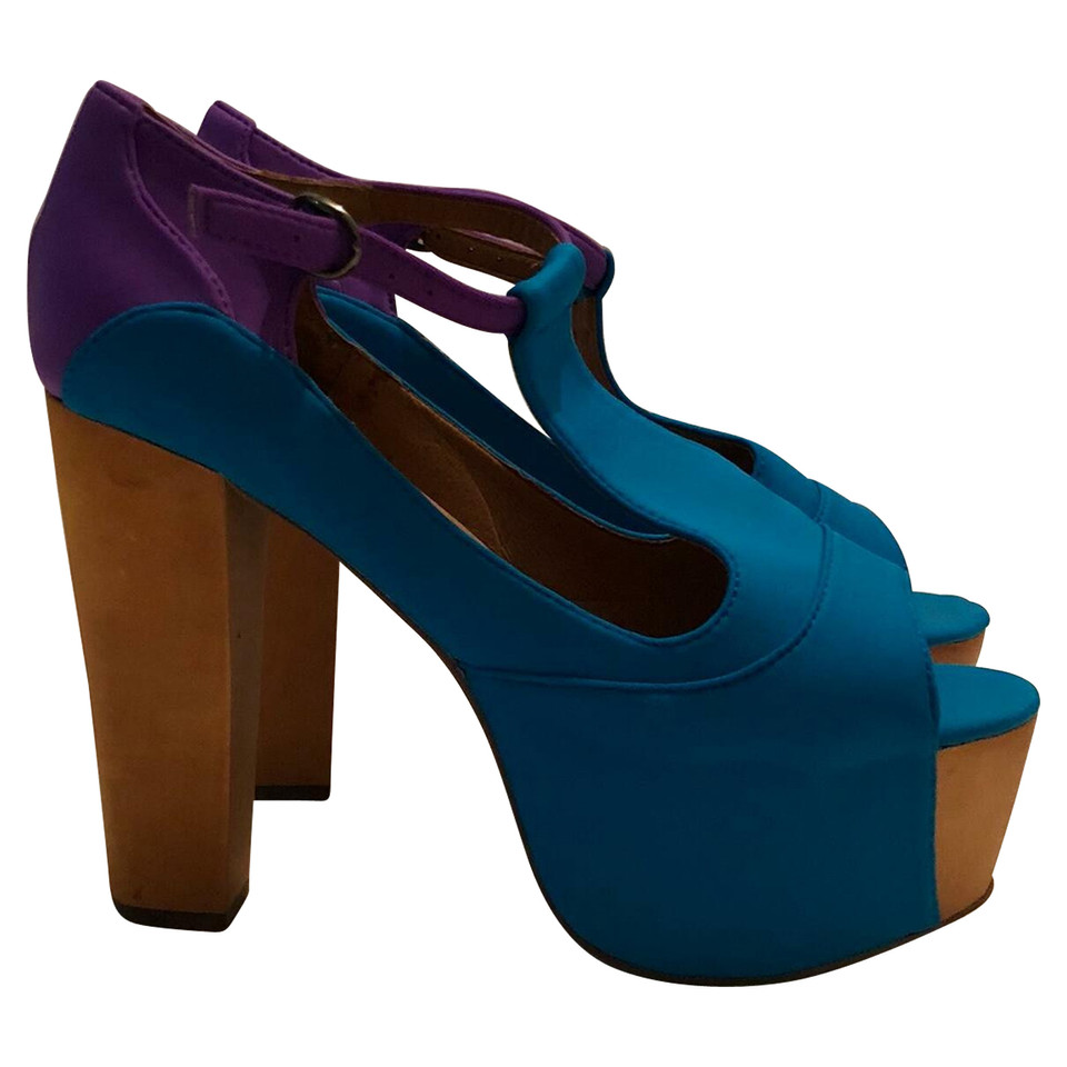 Jeffrey Campbell Sandales en Turquoise