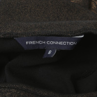 French Connection Kleid mit Metallic-Detail