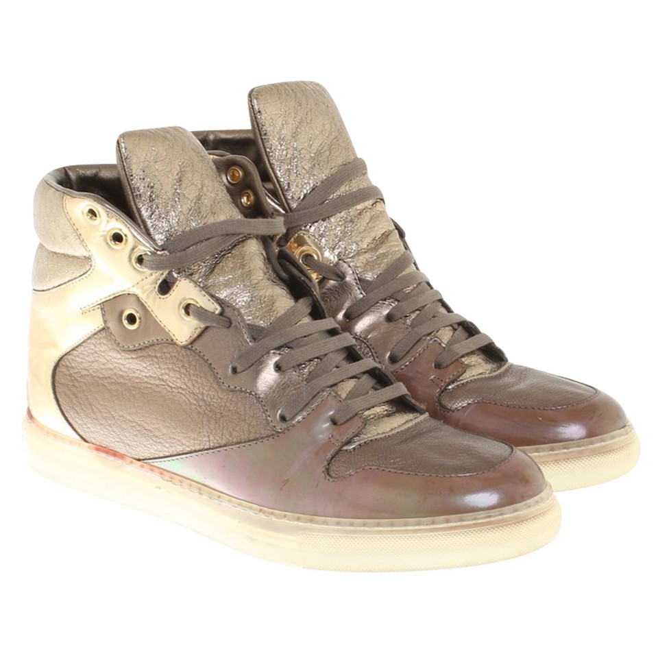 Balenciaga Sneakers in look metallico