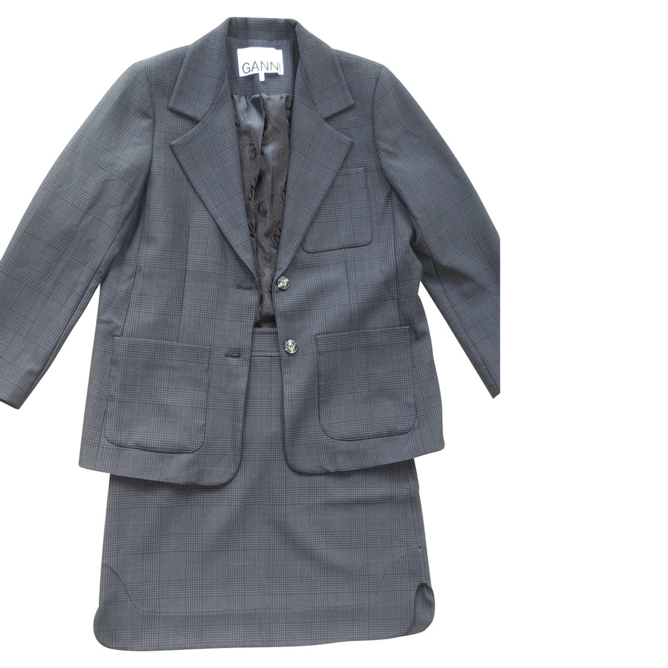 Ganni Suit in Grey