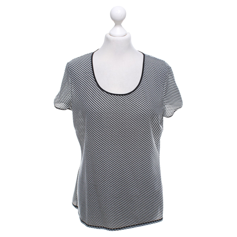 Armani T-Shirt in Schwarz/Weiß