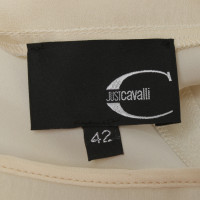 Just Cavalli zijden jurk met opvallende print