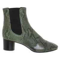 Isabel Marant Ankle boots Leather in Green