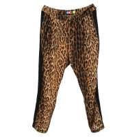 Msgm Pants with Leopard print