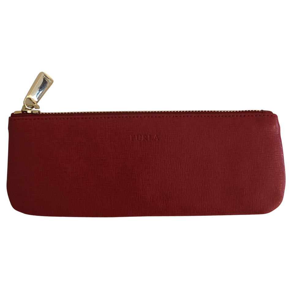 Furla Borsette/Portafoglio in Pelle in Rosso