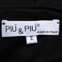 Piu & Piu Bovenkleding Jersey in Zwart