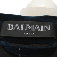 Balmain Blazer Cotton in Blue