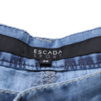 Escada Paio di Pantaloni in Blu