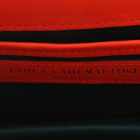 Paula Cademartori Umhängetasche aus Leder in Rot