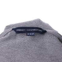 French Connection Kleid in Schwarz/Grau