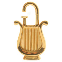 Hermès Gold colored pendant