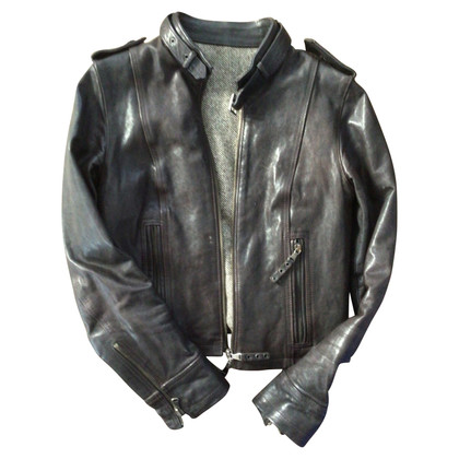 Alessandrini Jacket/Coat Leather in Brown