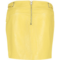 Coach COACH RUNWAY Leather Mini Skirt 