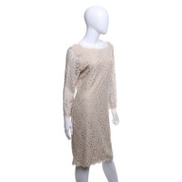 Diane Von Furstenberg Crèmekleurige jurk