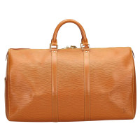 Louis Vuitton Keepall 50 in Pelle in Marrone