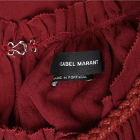 Isabel Marant Top en Coton en Rouge