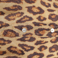 Velvet Zijden blouse met luipaardprint