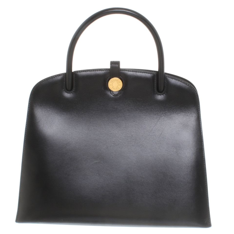 Hermès ''Dalvy Bag'' in Schwarz