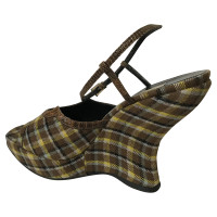 Prada Wedges with checked pattern