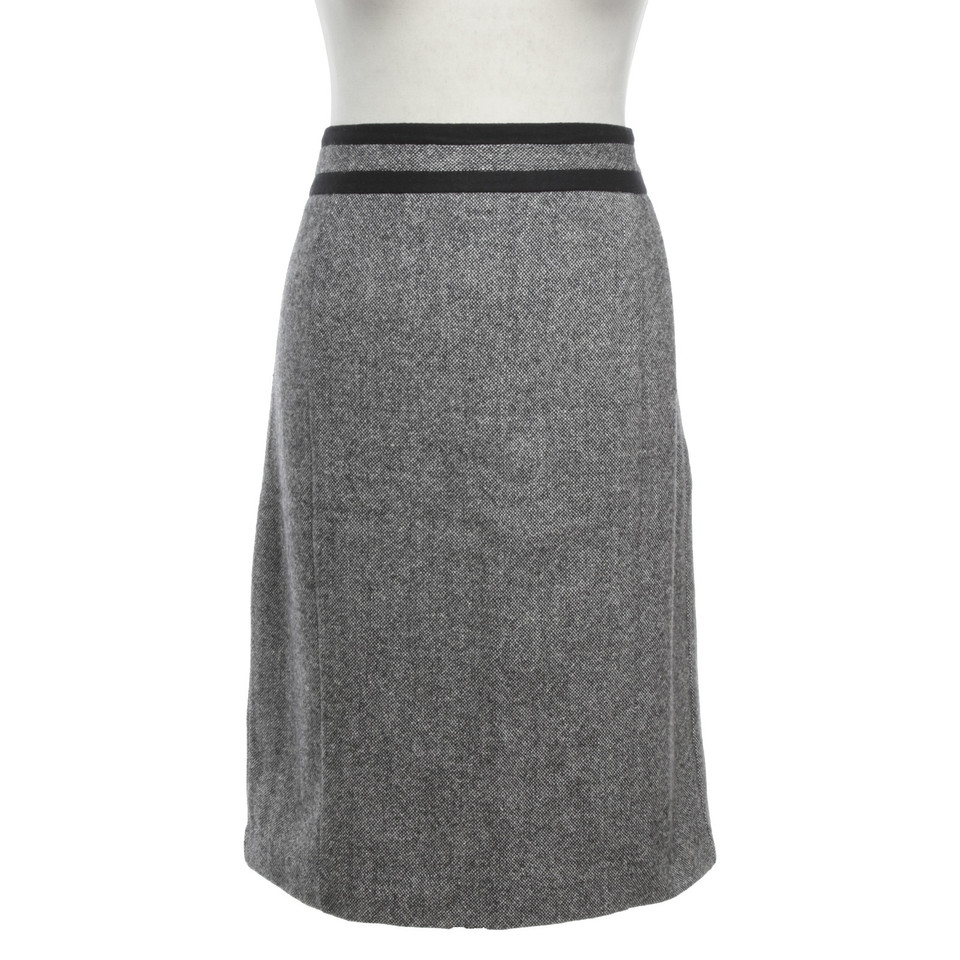 Hobbs skirt in grey / black