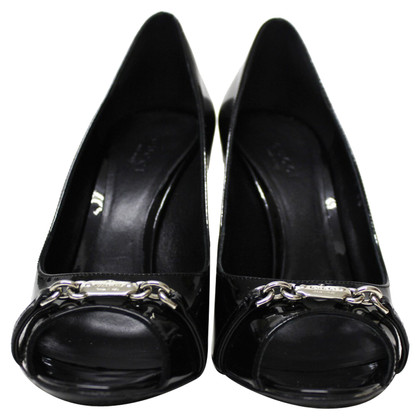 Gucci Sandals Patent leather in Black