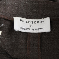 Philosophy Di Alberta Ferretti Suit in Brown