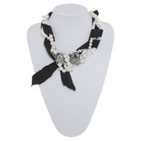 Lanvin Necklace with beaded trim