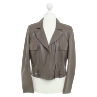 Strenesse Leather jacket in taupe