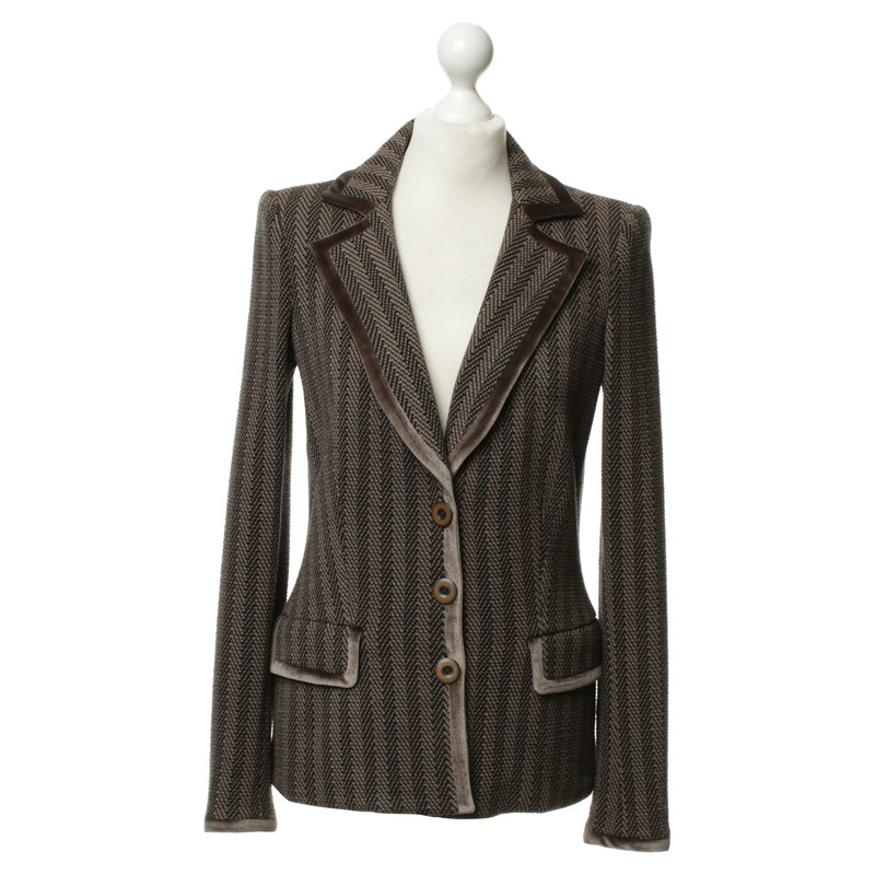 Armani Gemusterter Blazer