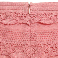 Burberry skirt with crochet top