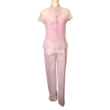 Luisa Spagnoli Suit Silk in Pink