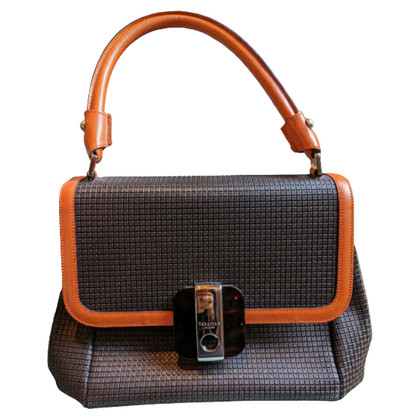 Serapian Handbag Leather in Brown