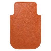 Balenciaga Täschchen/Portemonnaie aus Leder in Orange