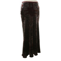 Windsor Velvet skirt with Paisleyprint