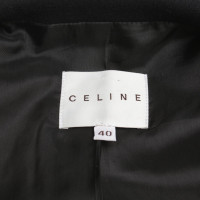 Céline Jacke/Mantel aus Wolle in Schwarz
